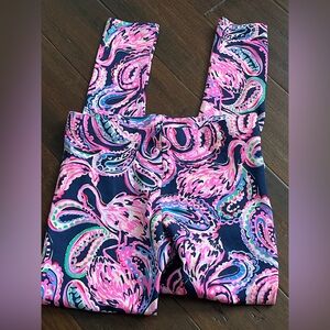 Lilly Pulitzer Maia leggings Girls XL 12-14 like new